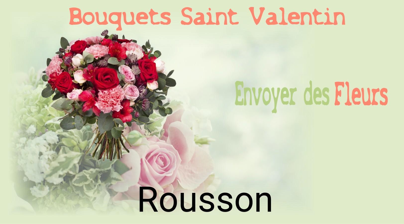 Roses de Saint-Valentin livrées à Rousson